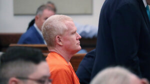 Alex Murdaugh sits in court