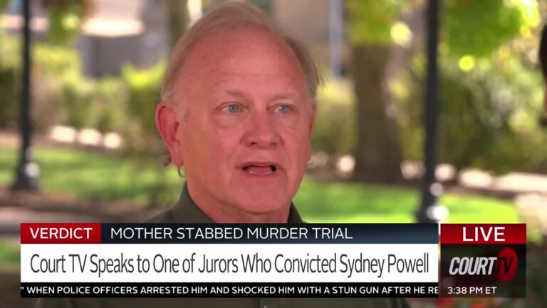 One of the jurors who convicted Sydney Powell.