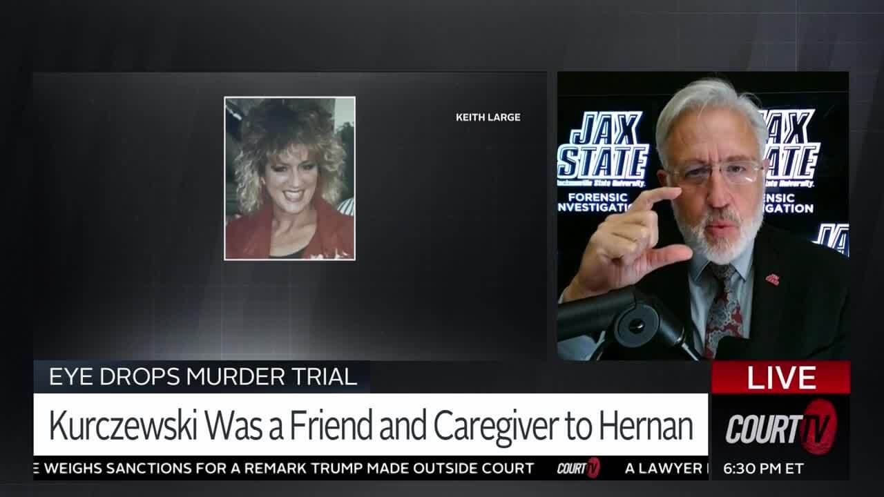 Eye Drops Murder Trial Medical Examiner Says Victim Was Poisoned