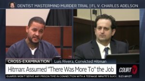 Luis Rivera on the stand.