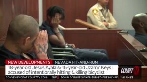 Teens Laugh, Flip Bird in Court for Allegedly Killing Cyclist