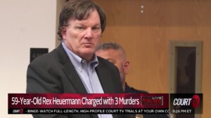 Rex Heuermann stands in court