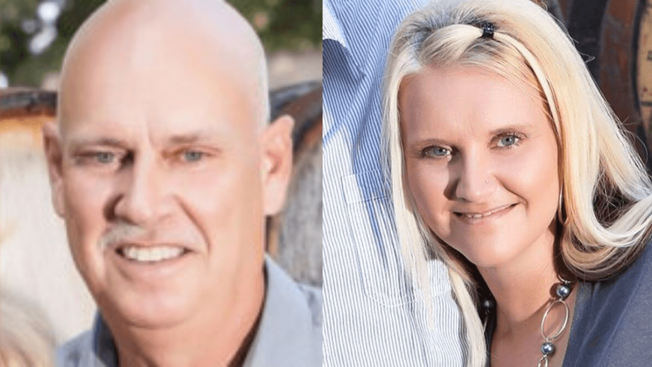 split screen of tommy ballard and crystal rogers