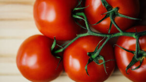 stock image of tomatoes.