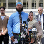 Adnan Syed with his mother.