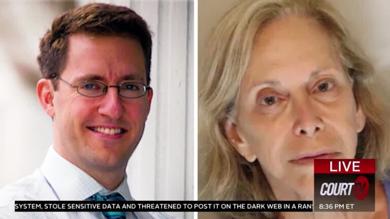 side by side photos of dan markel and donna adelson