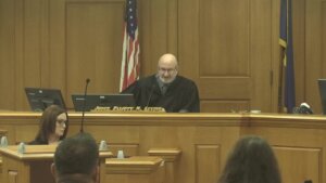 Judge in court