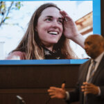 Anna Moriah Wilson's photo is displayed on the screen