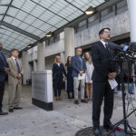 Travis County District Attorney Jose Garza gives a press conference following the sentencing of Kaitlin Armstrong at the Blackwell-Thurman Criminal Justice Center on Friday, Nov. 17, 2023. Armstrong was found guilty of killing Anna Moriah Wilson in May 2022 and sentenced to 90 years in prison.