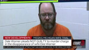 Dale Warner, accused of killing wife Dee Warner, is arraigned.