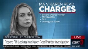 GFX of Karen Read charges.