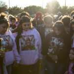 group of people at a vigil