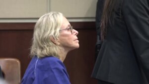 Donna Adelson in court on Dec. 11, 2023. (Court TV)