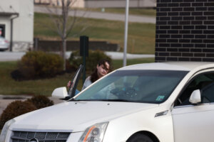 Gypsy Rose Blanchard gets into a car