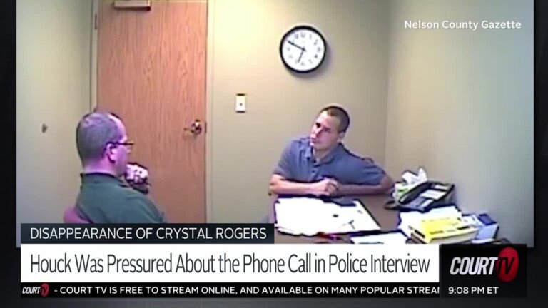 still from police interrogation video