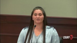 Hannah Payne testifies in court