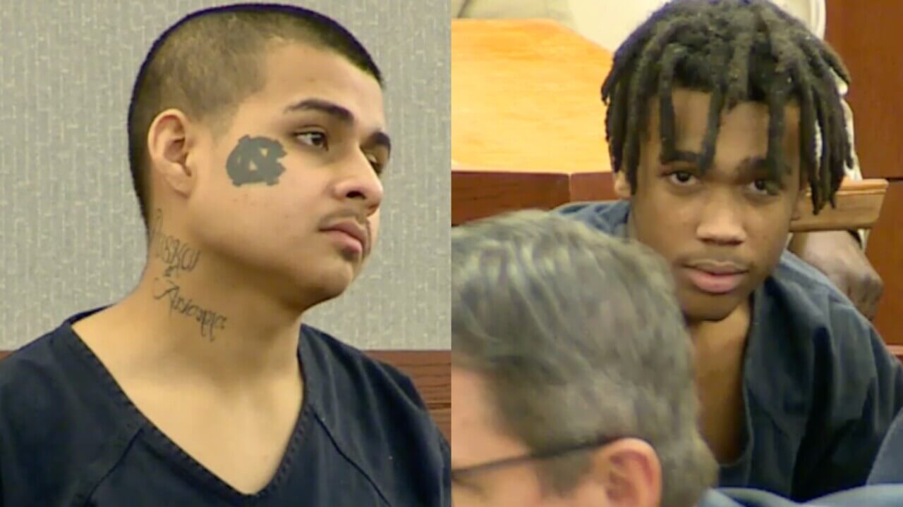 Jesus Ayala and Jzamir Keys in court