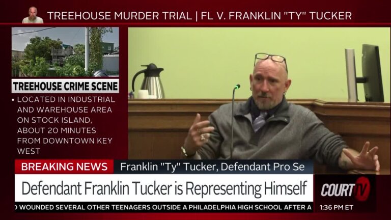 Franklin Tucker on the stand.