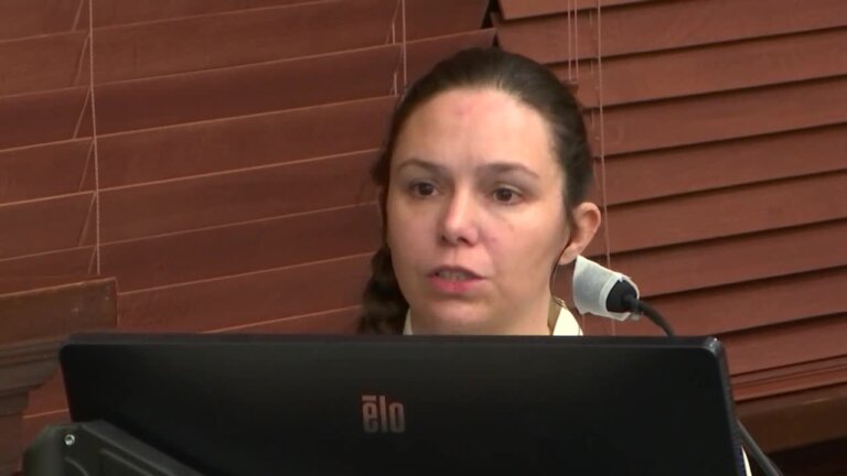 Erica Stefanko takes the stand.