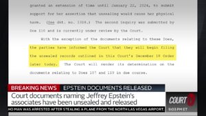 highlighted portion of typed document