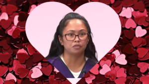 a picture of Katherine Magbanua in a heart