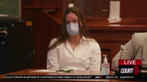 Erica Stefanko sits in court