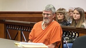 Steve Lawson sits in court
