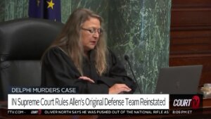 Judge Fran Gull sitting on the bench