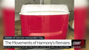 A timeframe of the whereabouts of Harmony Montgomery's remains.