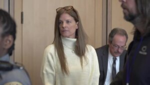 Michelle Troconis appears in court