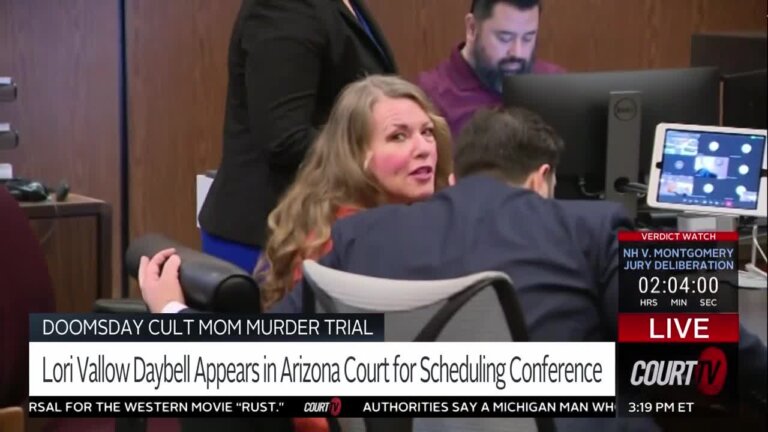 Lori Vallow Daybell in an Arizona court on Feb. 21, 2024.