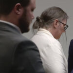 Jennifer Crumbley stands in court