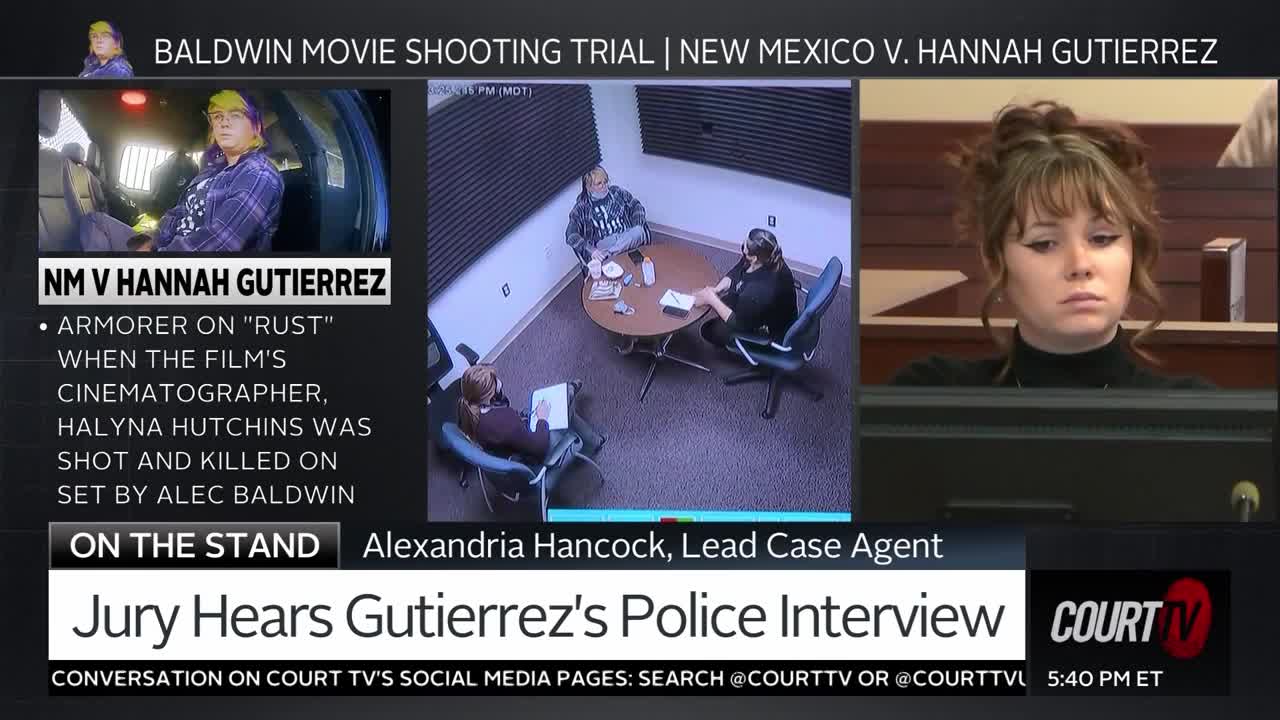 Lead investigator testifies and introduces the interrogation video of defendant Hannah Gutierrez.