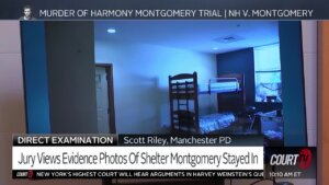 evidence photo of shelter where Montgomery stayed