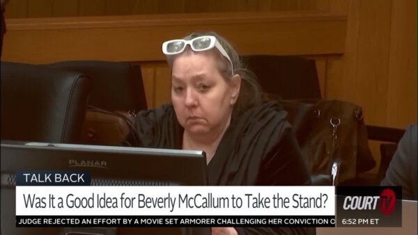 Beverly McCallum took the stand in the Fugitive Wife Murder Trial.