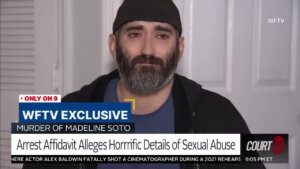 Stephan Sterns appeared tearful in an interview with WFTV before he was arrested in connection with Madeline Soto's disappearance.