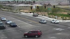 traffic camera photo of an intersection