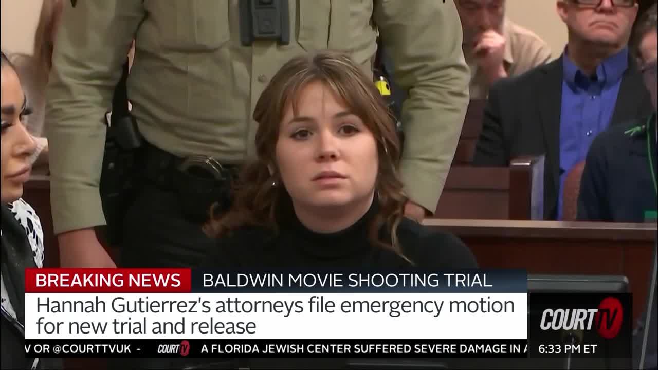 VIDEO: Hannah Gutierrez's attorneys have filed an emergency motion for a new trial and release, arguing some of the wording the judge gave the jury in instructions was confusing.