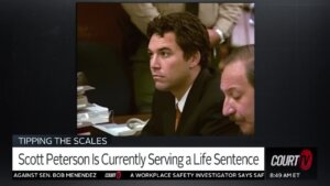 Scott Peterson at his arraignment.