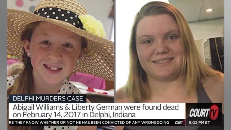 side by side photos of Abby Williams and Libby German