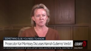 Lead prosecutor in the Hannah Gutierrez trial, Kari Morrissey, discusses Gutierrez's guilty verdict.