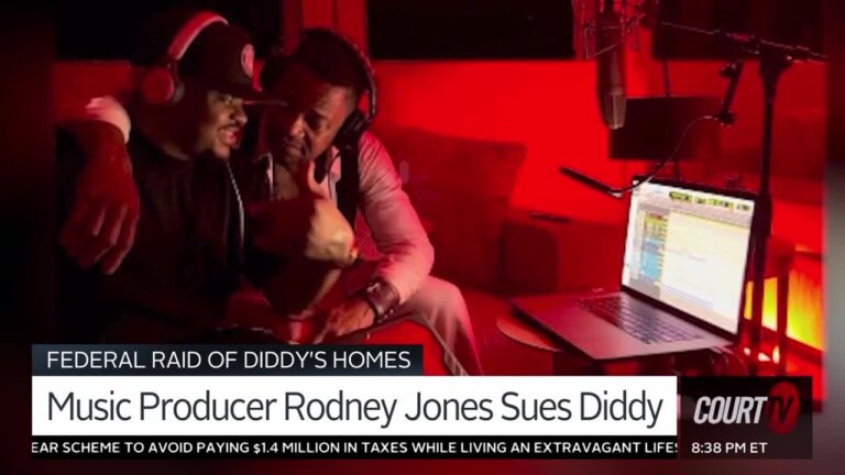 Music producer Rodney 'Lil Rod' Jones filed a civil lawsuit against Sean 'Diddy' Combs.