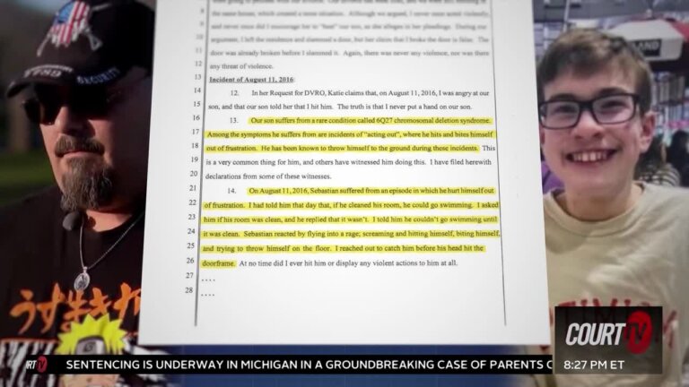 Court TV questions how there are no leads in the search for Sebastian Rogers and how he suffered from 6Q27 Chromosomal Deletion Syndrome.