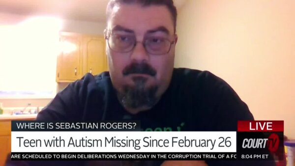 Missing Teen Sebastian Rogers' father, Seth Rogers, Joins Court TV.