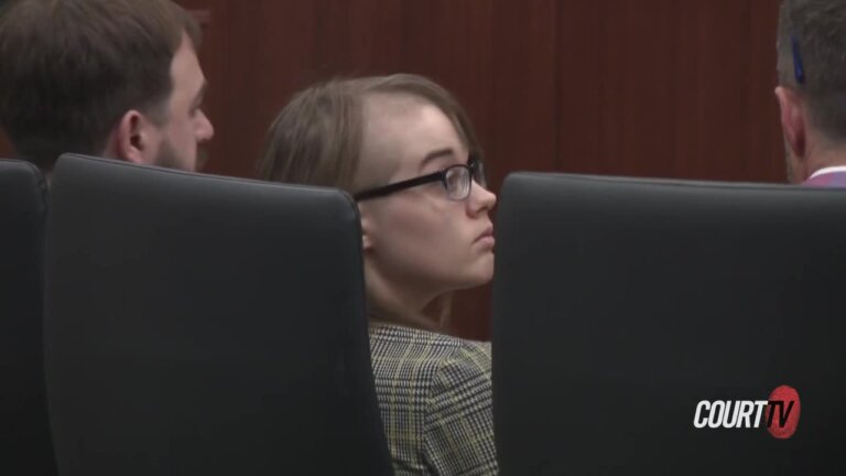 Morgan Geyser sits in court