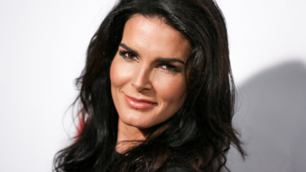 angie harmon smiles