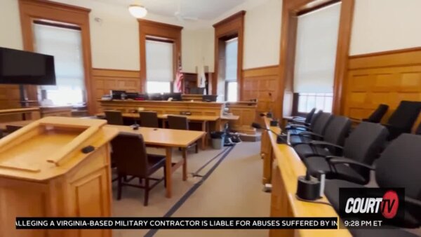 interior of courtroom