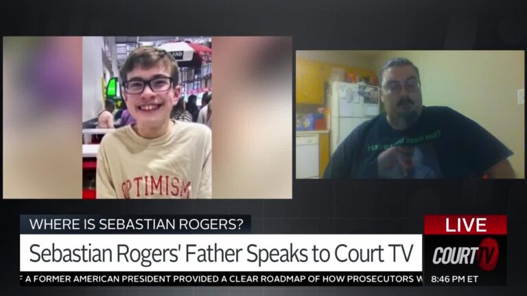 Seth Rogers said Chris Proudfoot approached him during a vigil for Sebastian Rogers to put aside their egos to work together in order to find Sebastian.