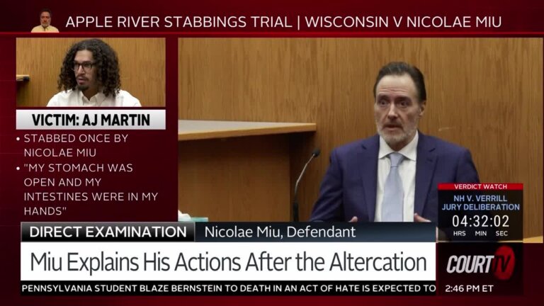 Defendant Nicolae Miu takes the stand.