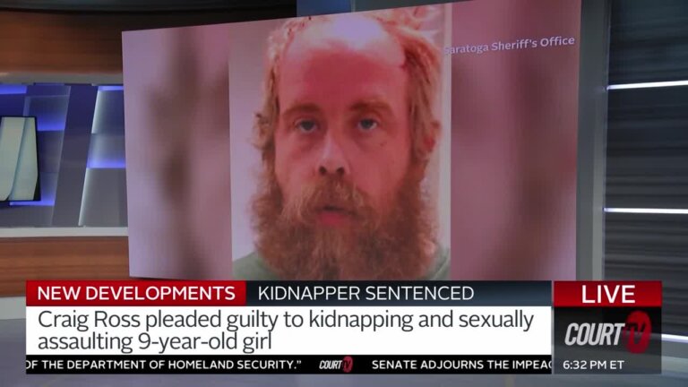 Craig Ross was sentenced Wednesday to 47 years to life in prison for kidnapping and sexually assaulting a 9-year-old girl.